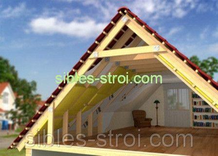 Монтаж крыши